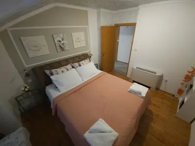 Krevet ili kreveti u jedinici u objektu Apartments Rustika Toscana