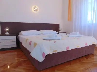 Krevet ili kreveti u jedinici u objektu Apartmani obitelji Lemac