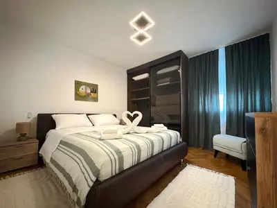 Krevet ili kreveti u jedinici u objektu Apartment Wolfie
