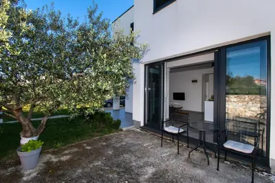 Balkon ili terasa u objektu Apartments Slavica
