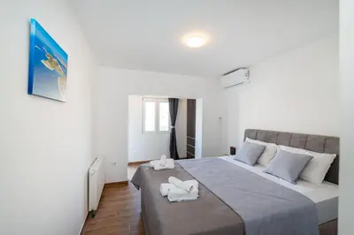 Krevet ili kreveti u jedinici u objektu Apartments Lucija Mari