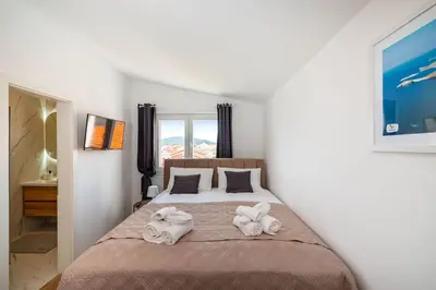 Krevet ili kreveti u jedinici u objektu Apartments Lucija Mari