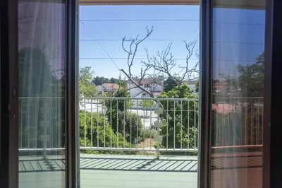 Balkon ili terasa u objektu Apartments Near Hangar beach
