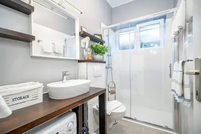 Kupaonica u objektu Apartman Megi