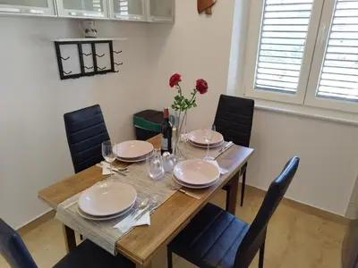 Tlocrt objekta Apartman Mirna
