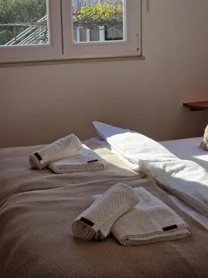 Krevet ili kreveti u jedinici u objektu Breeza Living