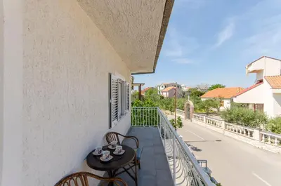 Balkon ili terasa u objektu Apartment Oblutak