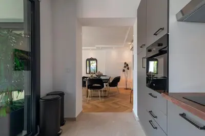 Kuhinja ili čajna kuhinja u objektu Villa Vodice in Vodice - Haus für 8 Personen