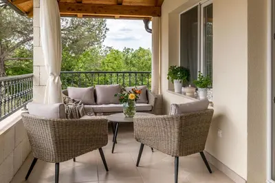Balkon ili terasa u objektu Villa Niente da Fare
