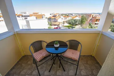 Balkon ili terasa u objektu Apartments Diora and Silver