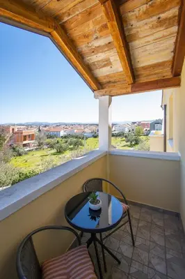 Balkon ili terasa u objektu Apartments Diora and Silver
