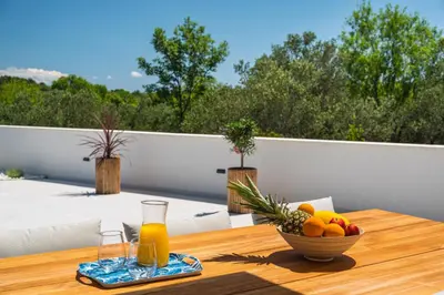 Balkon ili terasa u objektu Villa Kurnatari