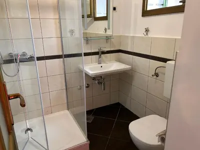 Kupaonica u objektu Gaya apartments