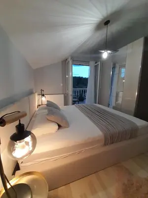 Krevet ili kreveti u jedinici u objektu Luxury Apartment Mare