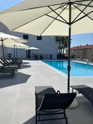 Bazen u objektu Rooftop House Vodice ili u blizini