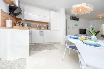 Kuhinja ili čajna kuhinja u objektu Apartments Laganini