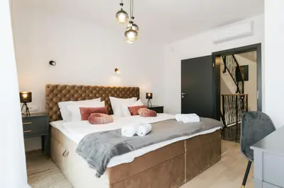 Krevet ili kreveti u jedinici u objektu Villa LA ZE