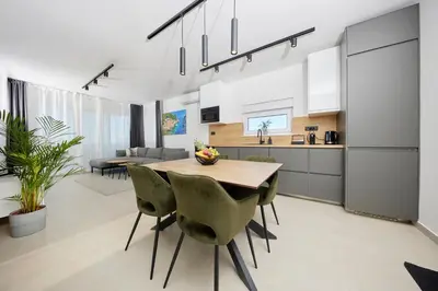 Kuhinja ili čajna kuhinja u objektu Villa Urban