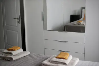 Krevet ili kreveti u jedinici u objektu Villa Hedera