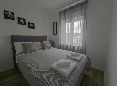 Krevet ili kreveti u jedinici u objektu Villa Hedera