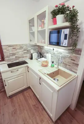 Kuhinja ili čajna kuhinja u objektu Apartment Little Jewel