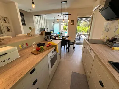 Kuhinja ili čajna kuhinja u objektu Lemon beach house