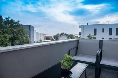 Balkon ili terasa u objektu Apartmani Marin D&A
