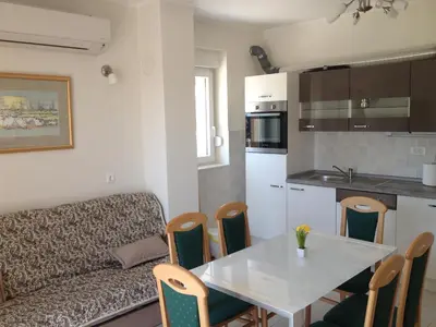 Kuhinja ili čajna kuhinja u objektu Apartments Šuperba