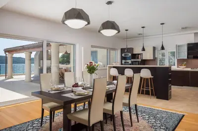 Kuhinja ili čajna kuhinja u objektu Villa Luxury Maja Zablace