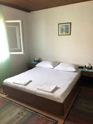 Krevet ili kreveti u jedinici u objektu 30 meters away from sea! Seaside apartment Maja