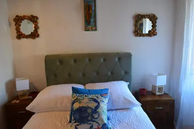 Krevet ili kreveti u jedinici u objektu VILLA MOST Tisno