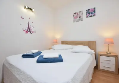 Krevet ili kreveti u jedinici u objektu Apartment Vjeko
