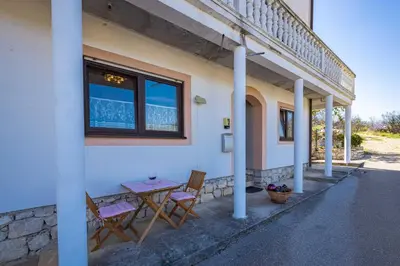 Balkon ili terasa u objektu Cozy Apartment Hortenzija