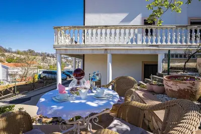 Balkon ili terasa u objektu Cozy Apartment Hortenzija