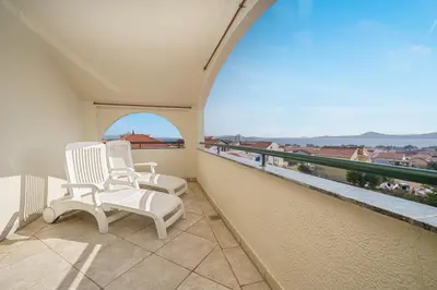 Balkon ili terasa u objektu Villa David