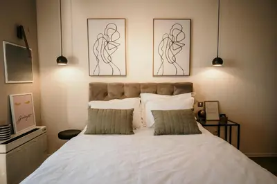 Krevet ili kreveti u jedinici u objektu Studio Stylish
