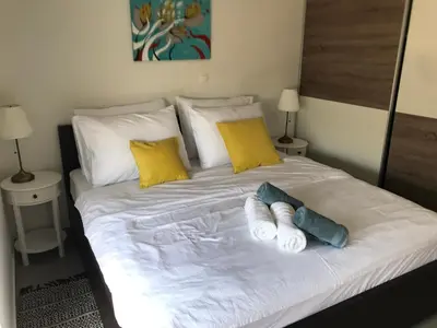 Krevet ili kreveti u jedinici u objektu Apartman Mara Vodice