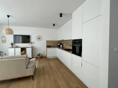 Kuhinja ili čajna kuhinja u objektu Boho Beach House Srima