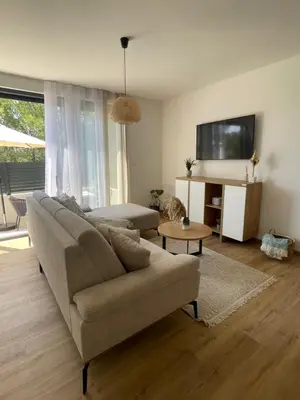 TV i/ili zabavni centar u objektu Boho Beach House Srima