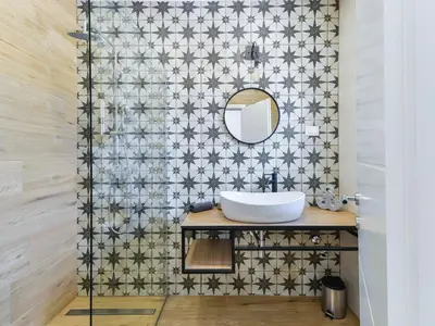 Kupaonica u objektu Villa Violet by Interhome
