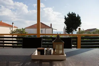 Balkon ili terasa u objektu Mobile Home Lana
