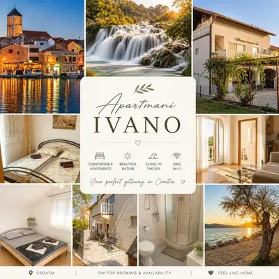 Tlocrt objekta Ivano Apartments