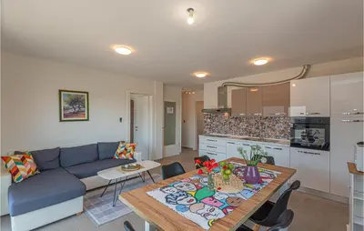 Kuhinja ili čajna kuhinja u objektu Amazing Apartment In Vodice With Wifi