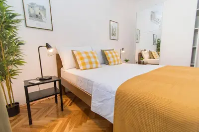 Krevet ili kreveti u jedinici u objektu Apartments Emmeline