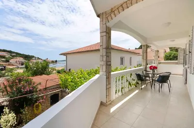Balkon ili terasa u objektu Apartments Emmeline
