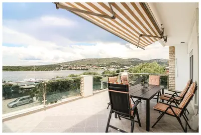 Balkon ili terasa u objektu Apartment Legend