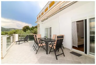 Balkon ili terasa u objektu Apartment Legend