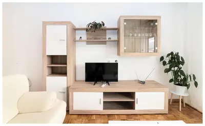 TV i/ili zabavni centar u objektu Apartment Legend