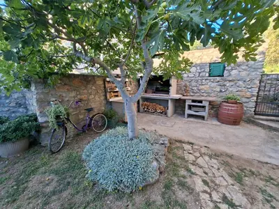 Vrt u objektu Stone House with garden Laganini