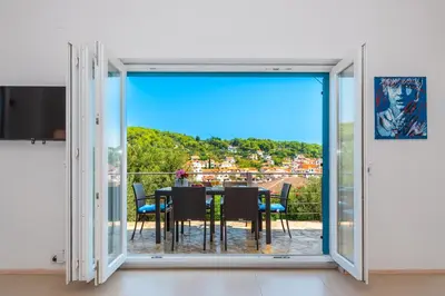 Balkon ili terasa u objektu Marceline